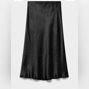 NWT Aritzia Babaton slip satin midi skirt